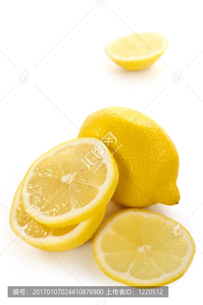 黃色的檸檬