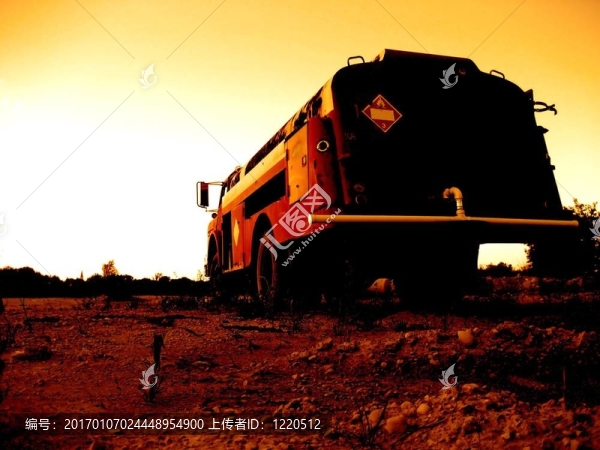 廢棄的卡車
