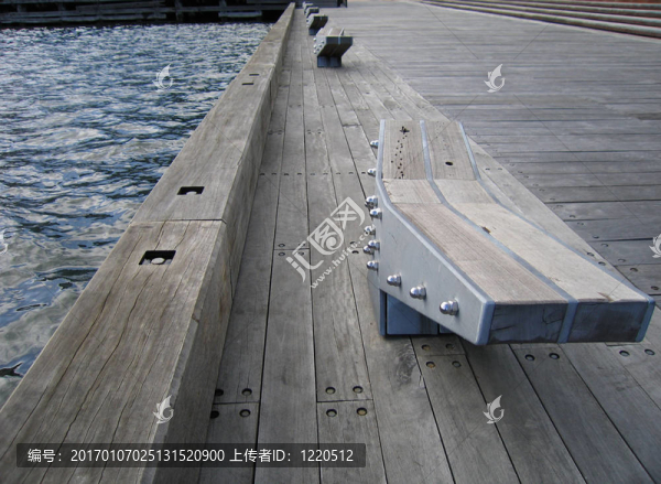 在Docklands碼頭