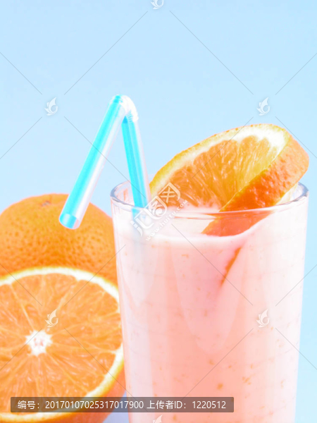 橙子奶昔