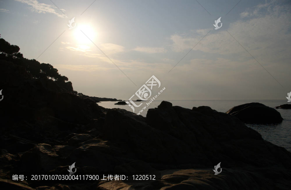 早晨的海岸