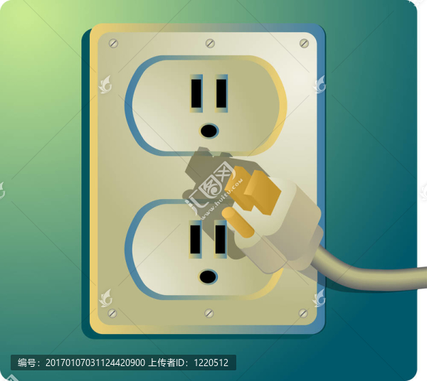 電插座；美國(guó)風(fēng)格