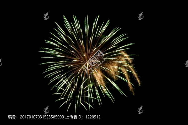 天空中的爆竹
