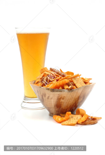 啤酒和零食