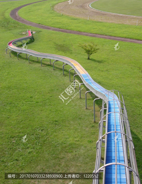 抽象休閑公園線