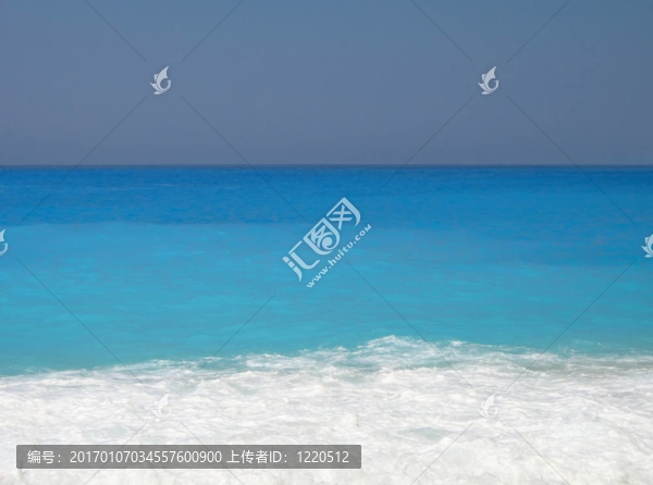 綠松石的海灘