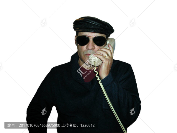 手機(jī)上的黑帽子