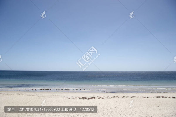空曠的海灘