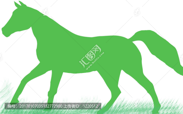 草是綠色的