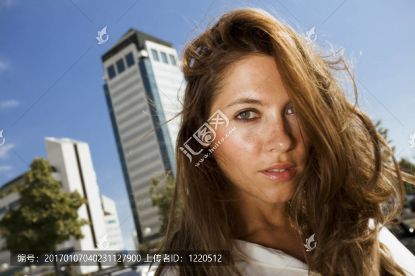 業(yè)務的女孩