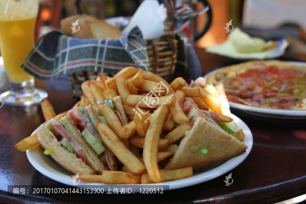 clubsandwich和薯?xiàng)l