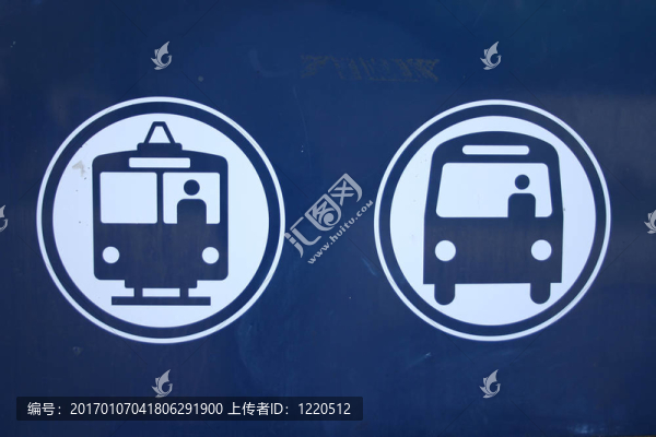 總線和輕軌符號