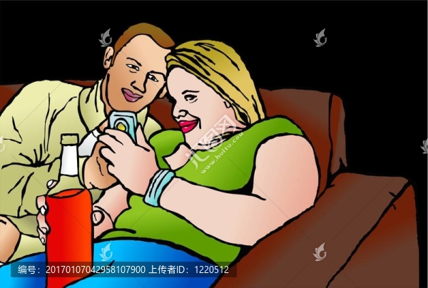 年輕的夫婦
