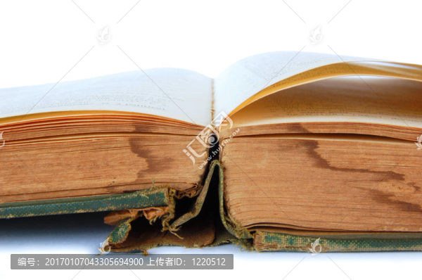 打開的書