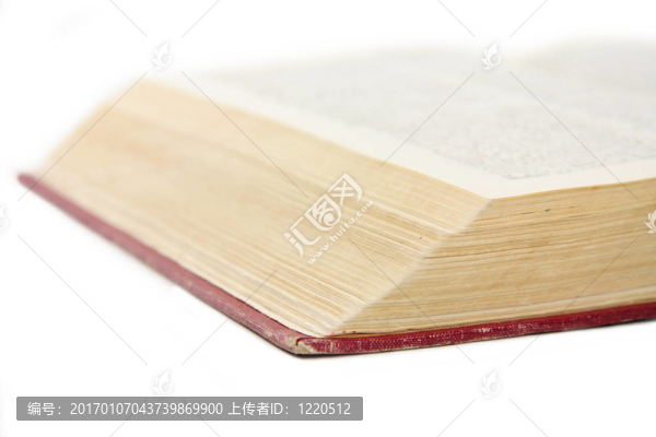 打開的書