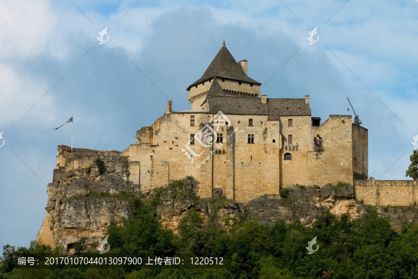 Castelnaud城堡；法國(guó)