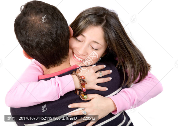 美麗的情侶在愛