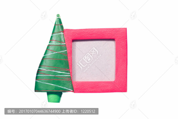 帶空架的圣誕樹