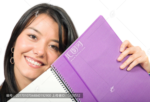 漂亮的學(xué)生筆記本
