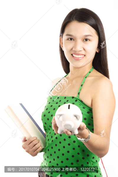 年輕的女人