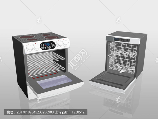 家用電器；灶具；灶具；洗碗機(jī)。