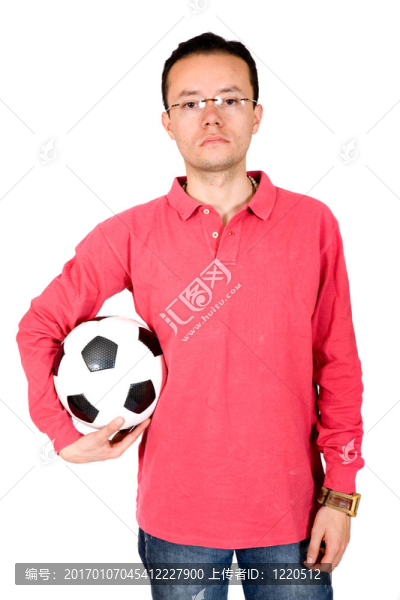 紅色休閑男