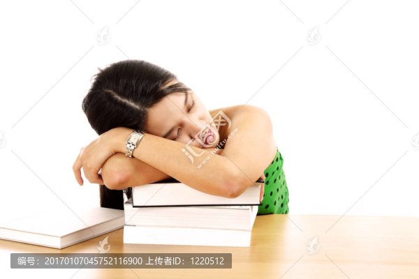 累了的女人
