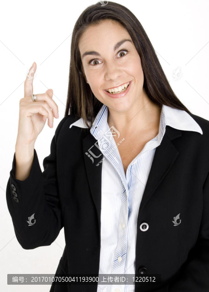 女人找到解決方案