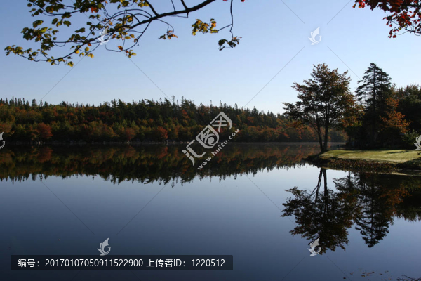 湖心島的早晨