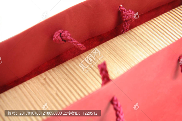 紅色購物袋