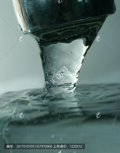 落下的水