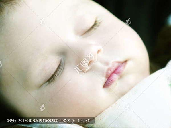 熟睡的嬰兒