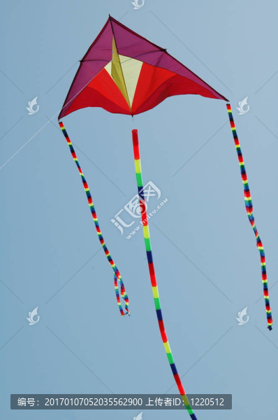 五顏六色的風(fēng)箏