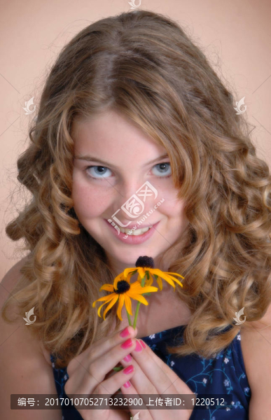女孩與Flowers