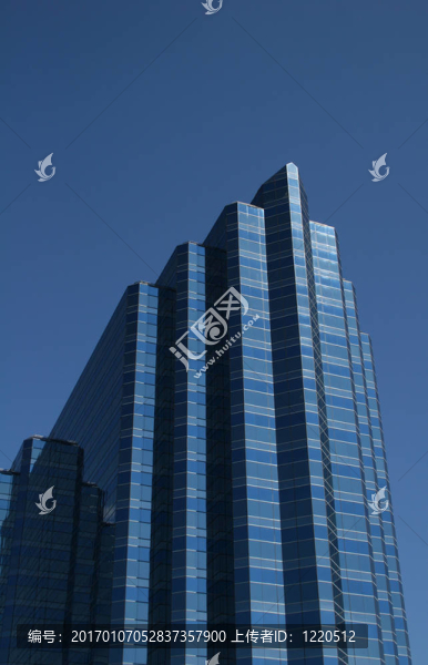 藍(lán)色的建筑