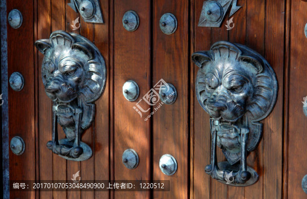 獅子頭門(mén)環(huán)特大老兩