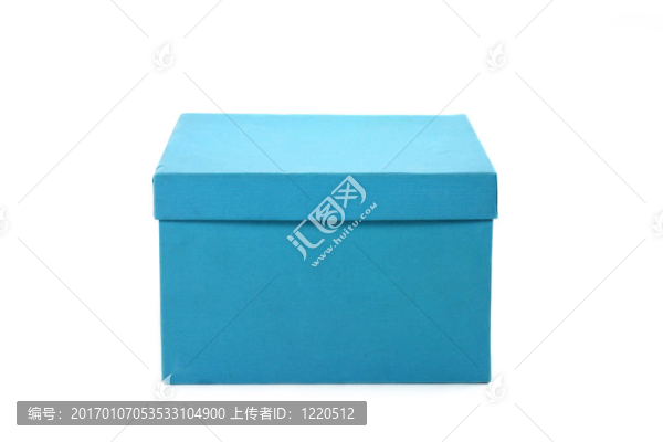 藍(lán)色的禮品盒