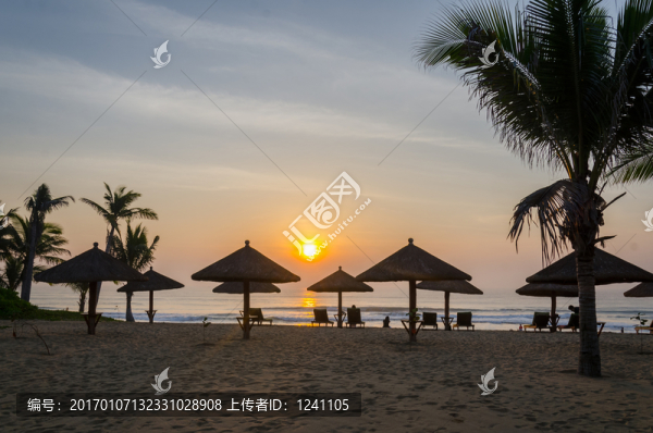 海邊日出