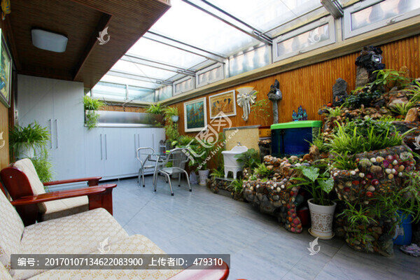 庭院,裝修,裝飾