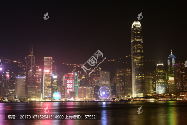 維多利亞港夜景