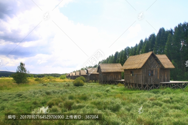 草原木屋,壩上草原