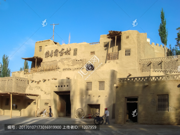 吐魯番維吾爾古村-匯圖網(wǎng) www.fosd68.com 吐魯番維吾爾古村