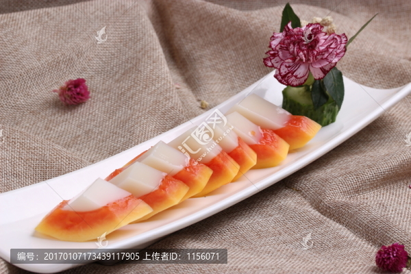 木瓜牛奶凍