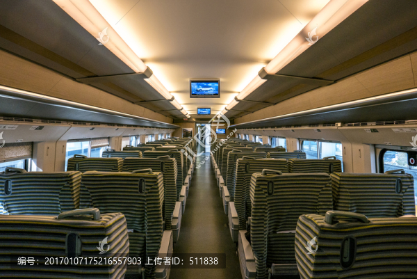高鐵一等車車廂