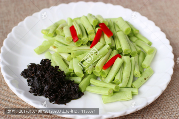 欖菜四季豆