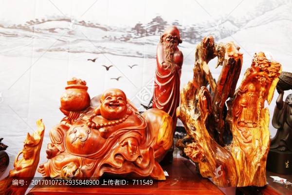 人物根雕