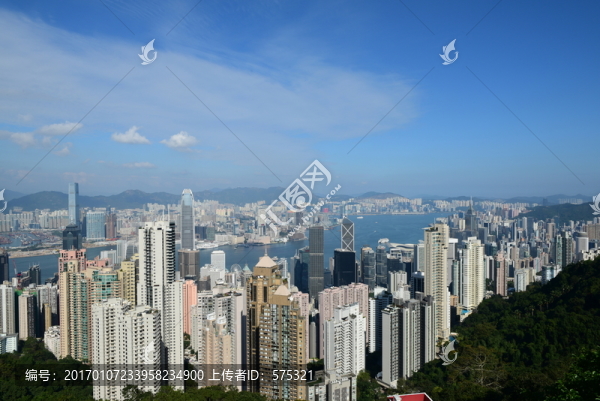 鳥瞰香港,山頂