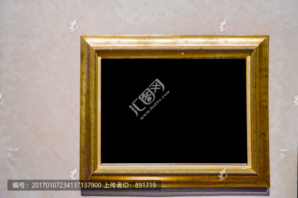 歐式相框素材,金色畫(huà)框素材