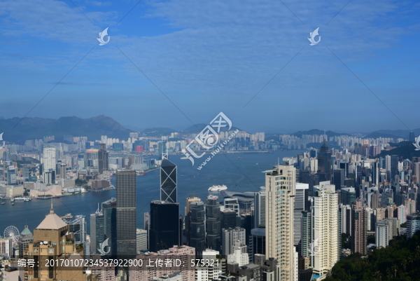 鳥瞰香港,山頂