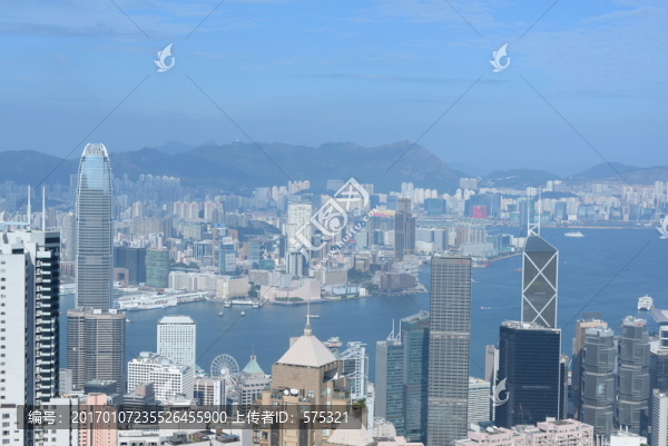 鳥(niǎo)瞰香港,山頂